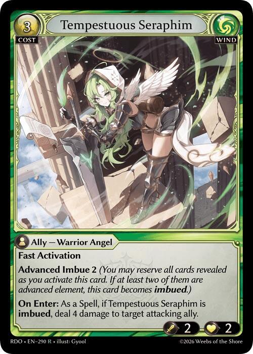 Tempestuous Seraphim, Radiant Origins 290