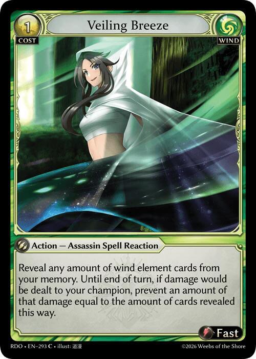 Veiling Breeze, Radiant Origins 293