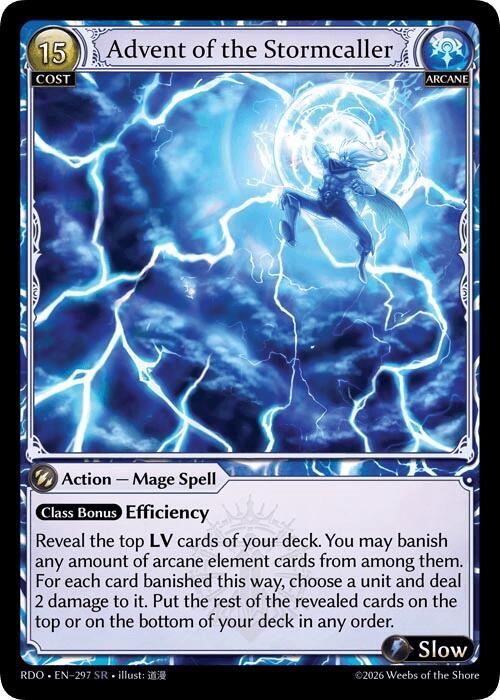Advent of the Stormcaller, Radiant Origins 297