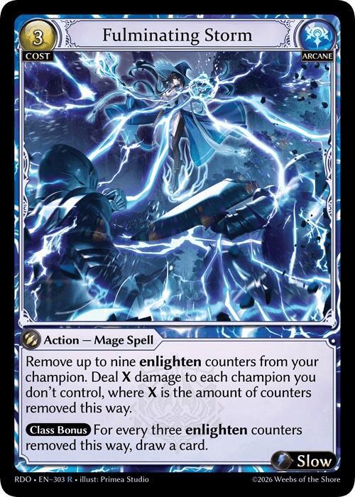 Fulminating Storm, Radiant Origins 303