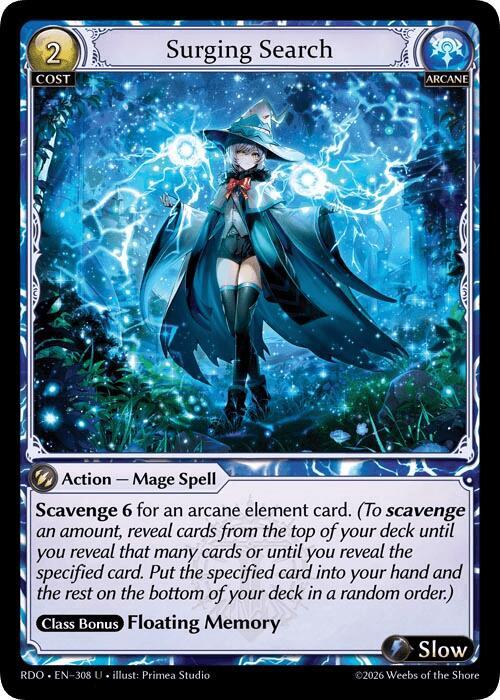 Surging Search, Radiant Origins 308