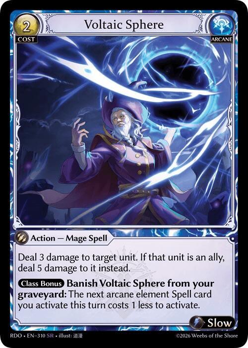 Voltaic Sphere, Radiant Origins 310