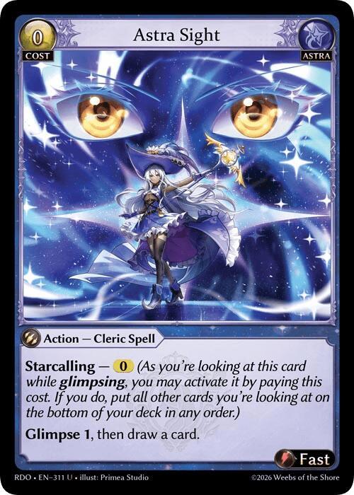 Astra Sight, Radiant Origins 311
