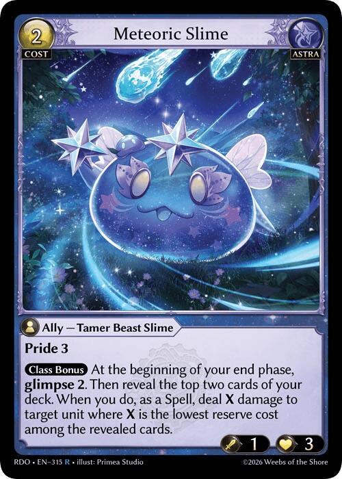 Meteoric Slime, Radiant Origins 315