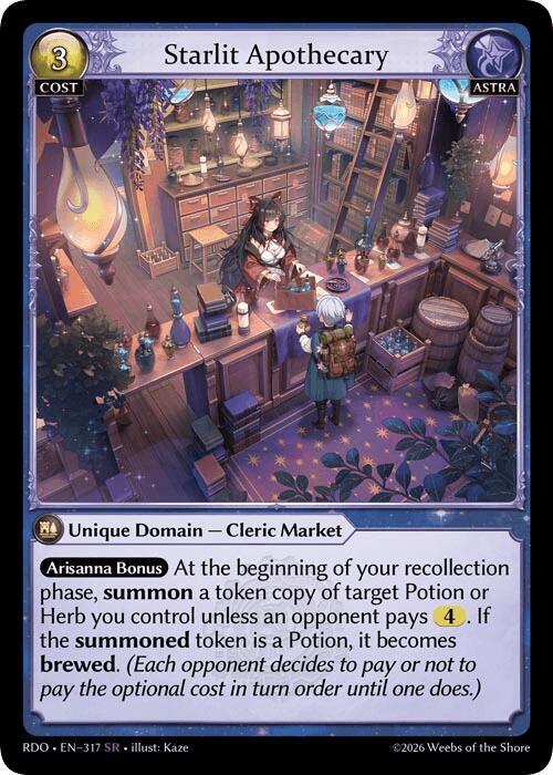 Starlit Apothecary, Radiant Origins 317