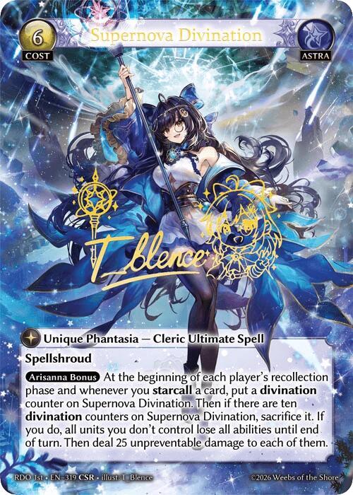 Supernova Divination (CSR), Radiant Origins 319