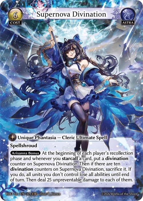 Supernova Divination, Radiant Origins 319