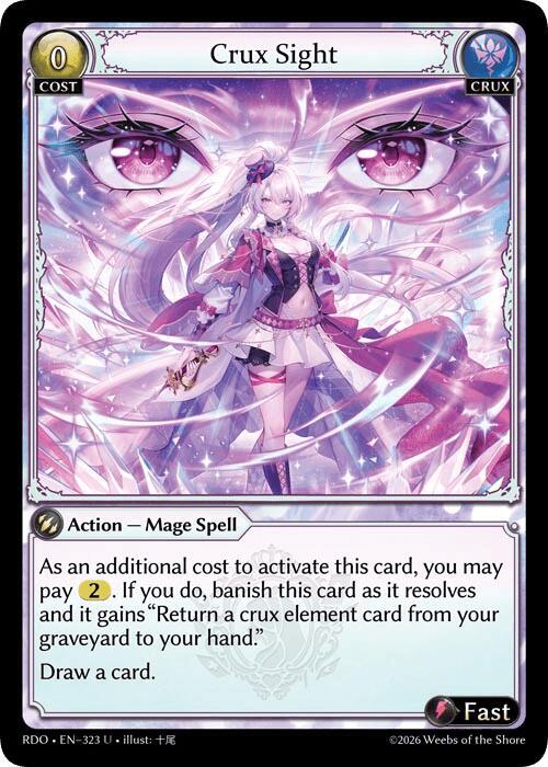 Crux Sight, Radiant Origins 323