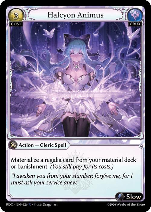Halcyon Animus, Radiant Origins 326