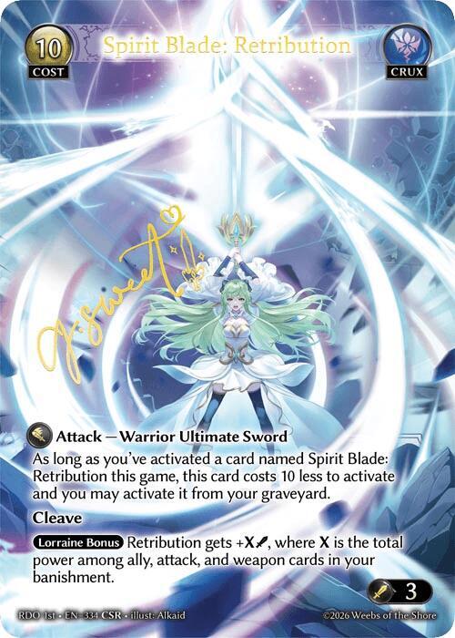 Spirit Blade: Retribution (CSR), Radiant Origins 334