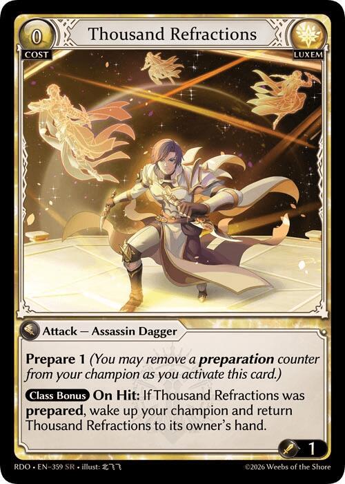Thousand Refractions, Radiant Origins 359