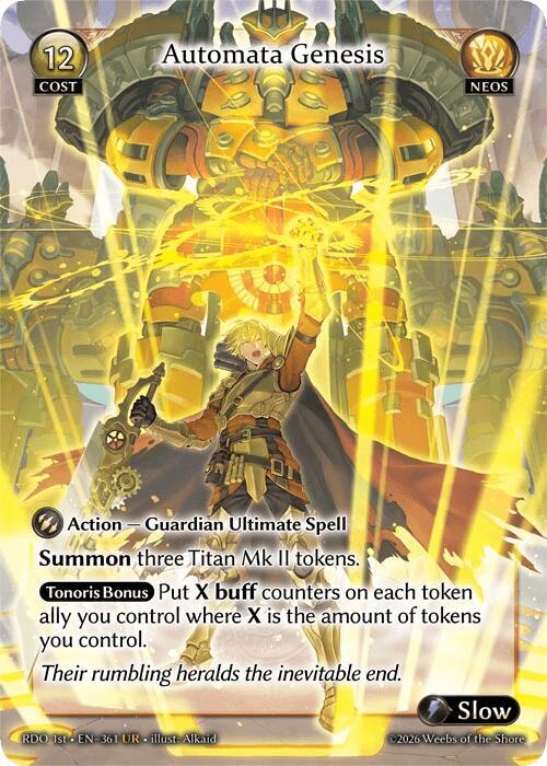 Automata Genesis, Radiant Origins 361