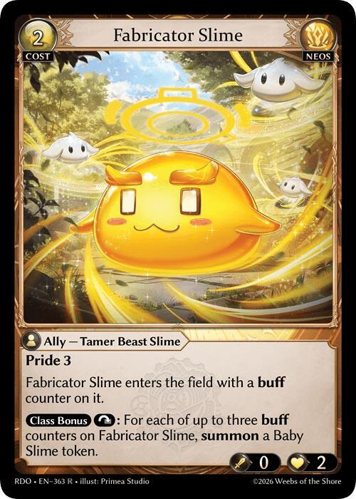 Fabricator Slime, Radiant Origins 363