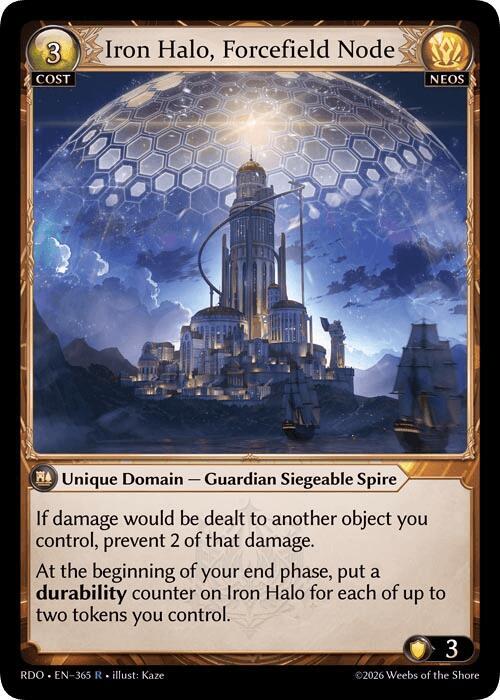 Iron Halo, Forcefield Node, Radiant Origins 365
