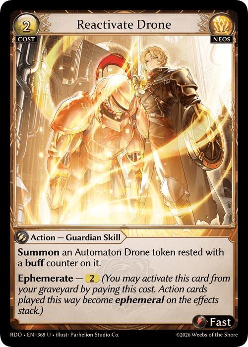 Reactivate Drone, Radiant Origins 368