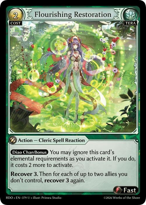Flourishing Restoration, Radiant Origins 379