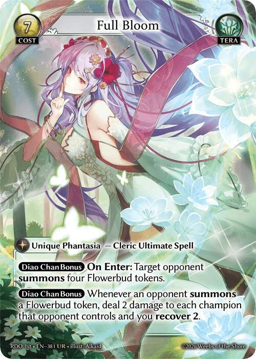 Full Bloom, Radiant Origins 381