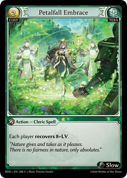 Petalfall Embrace, Radiant Origins 388