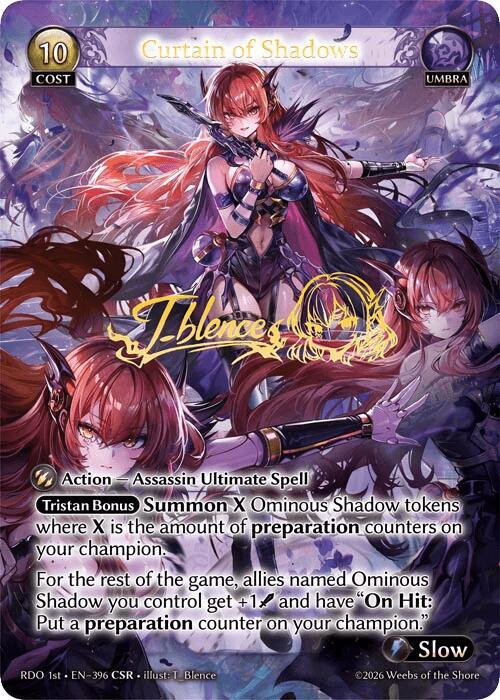Curtain of Shadows (CSR), Radiant Origins 396