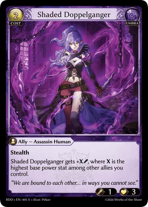Shaded Doppelganger, Radiant Origins 405