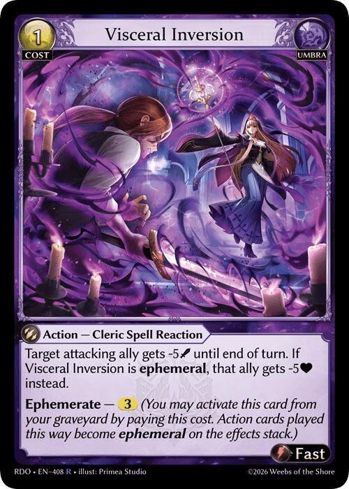 Visceral Inversion, Radiant Origins 408