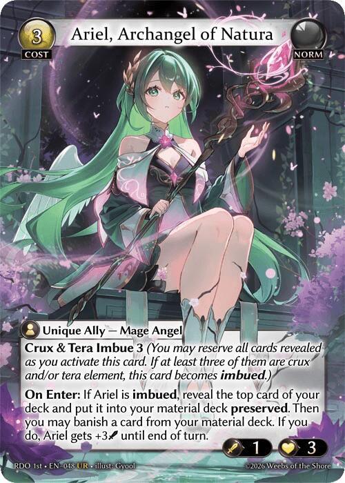 Ariel, Archangel of Natura, Radiant Origins 48
