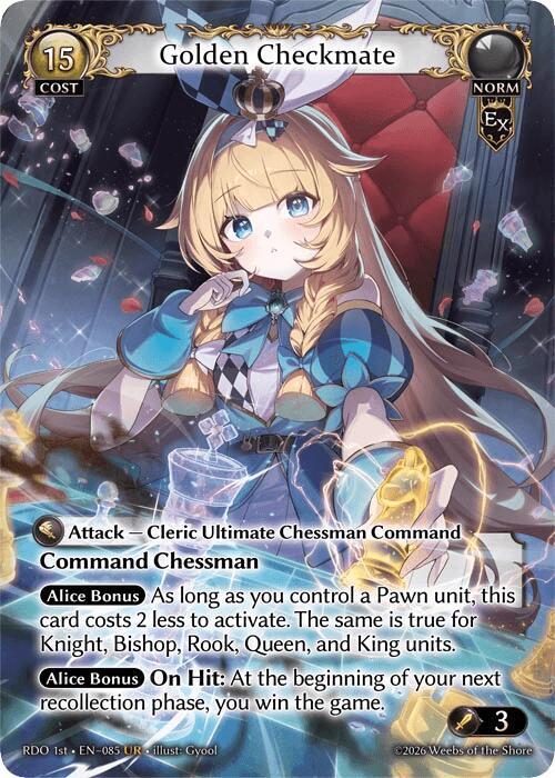 Golden Checkmate, Radiant Origins 85