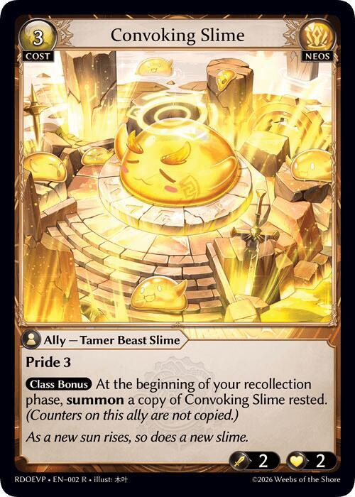 Convoking Slime, Radiant Origins Event Pack 002