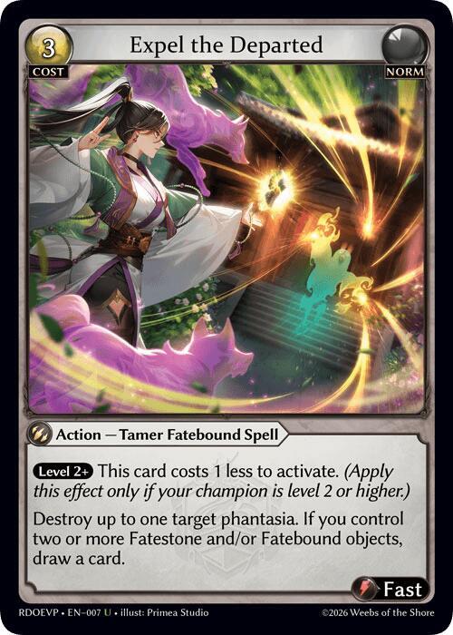 Expel the Departed, Radiant Origins Event Pack 007