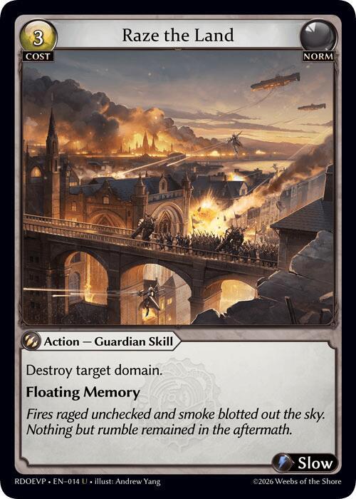 Raze the Land, Radiant Origins Event Pack 014