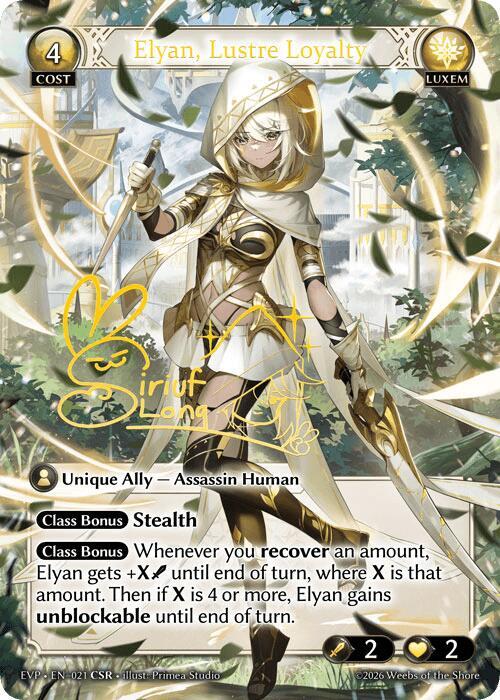Elyan, Lustre Loyalty, Radiant Origins Event Pack 021