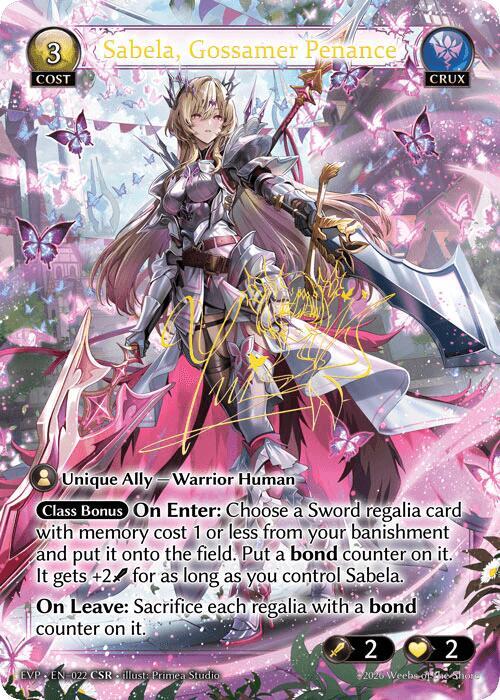 Sabela, Gossamer Penance, Radiant Origins Event Pack 022