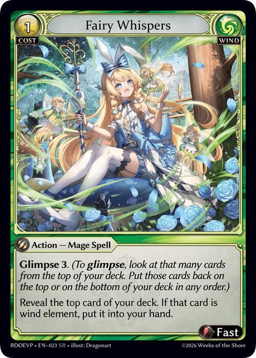 Fairy Whispers, Radiant Origins Event Pack 023
