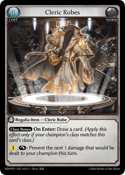 Cleric Robes, Radiant Origins: Pantheon 018