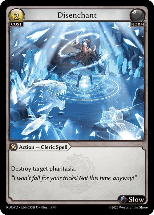 Disenchant (055B), Radiant Origins: Pantheon 055B
