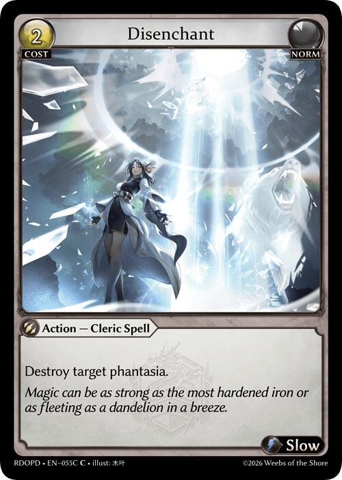 Disenchant (055C), Radiant Origins: Pantheon 055C