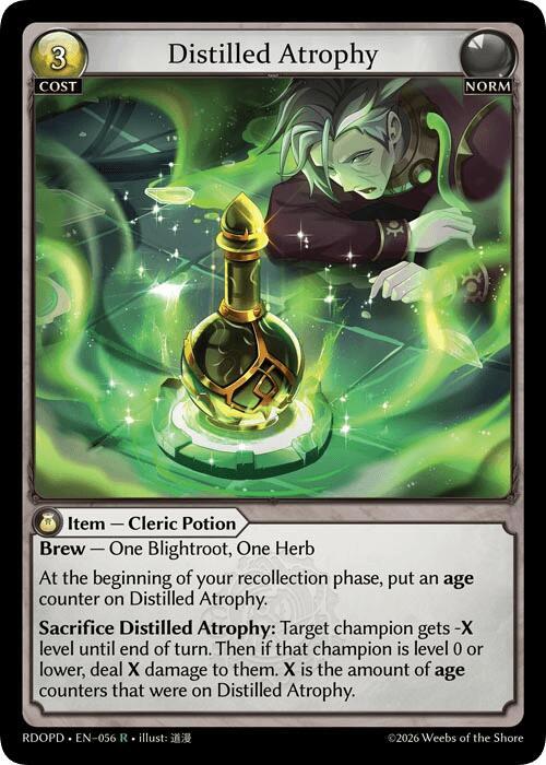 Distilled Atrophy, Radiant Origins: Pantheon 056