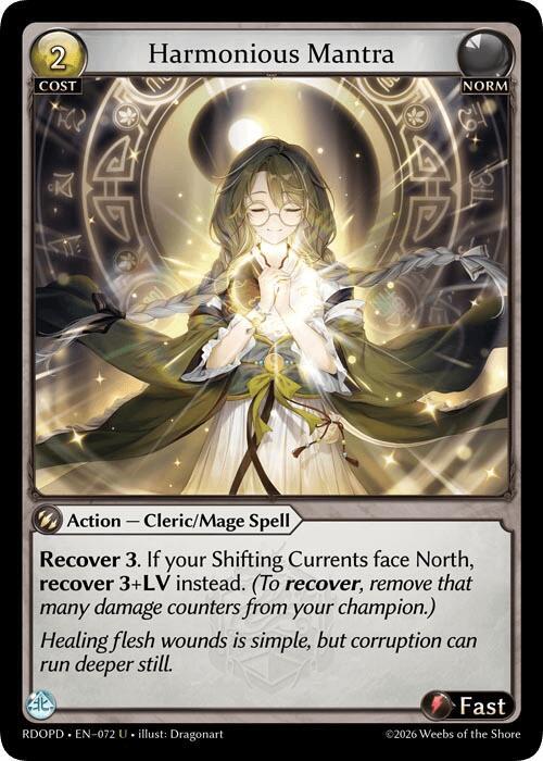 Harmonious Mantra, Radiant Origins: Pantheon 072