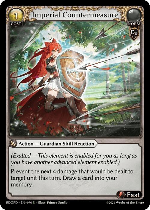 Imperial Countermeasure, Radiant Origins: Pantheon 076