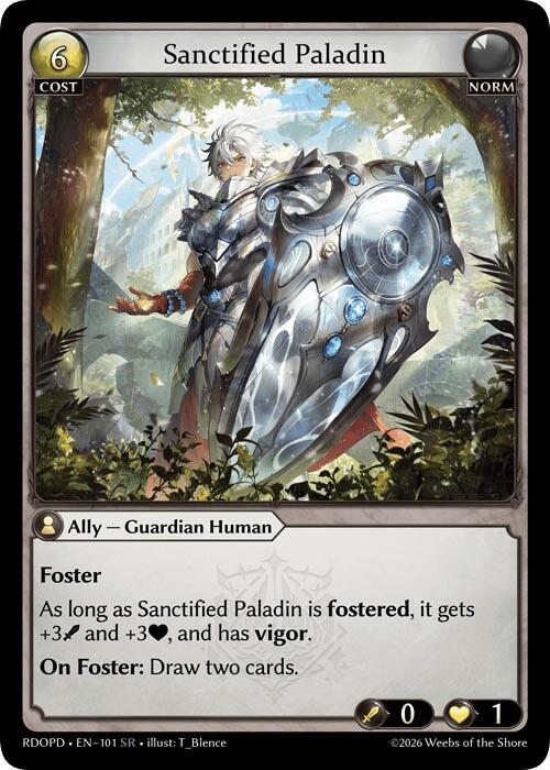 Sanctified Paladin, Radiant Origins: Pantheon 101