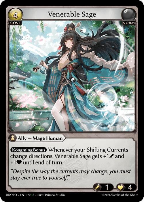 Venerable Sage, Radiant Origins: Pantheon 120