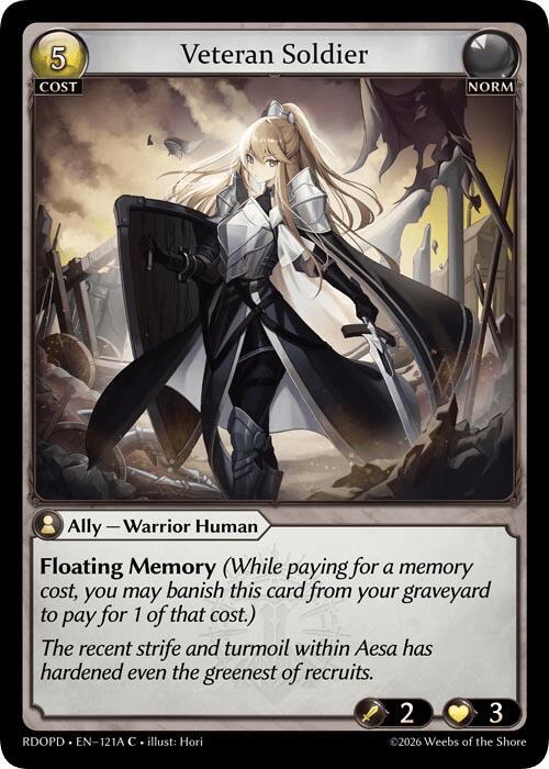 Veteran Soldier (121A), Radiant Origins: Pantheon 121A