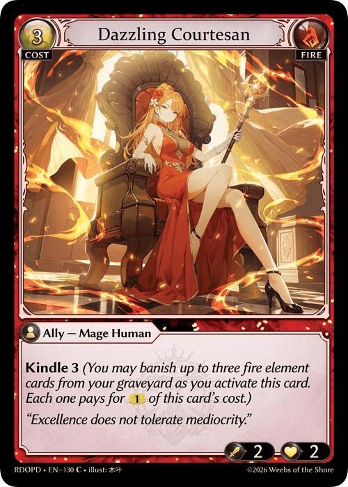 Dazzling Courtesan, Radiant Origins: Pantheon 130