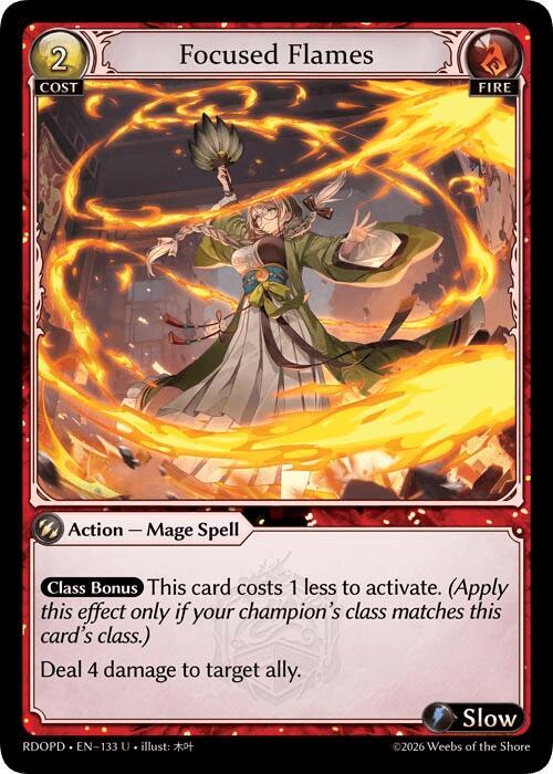 Focused Flames, Radiant Origins: Pantheon 133