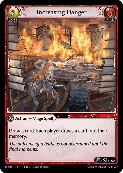 Increasing Danger (136B), Radiant Origins: Pantheon 136B