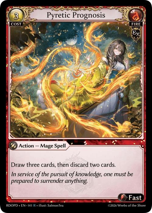 Pyretic Prognosis, Radiant Origins: Pantheon 141