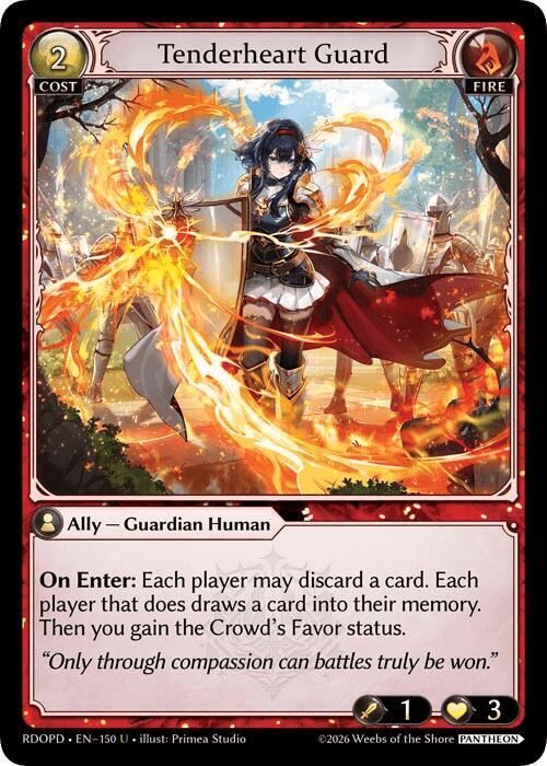 Tenderheart Guard, Radiant Origins: Pantheon 150