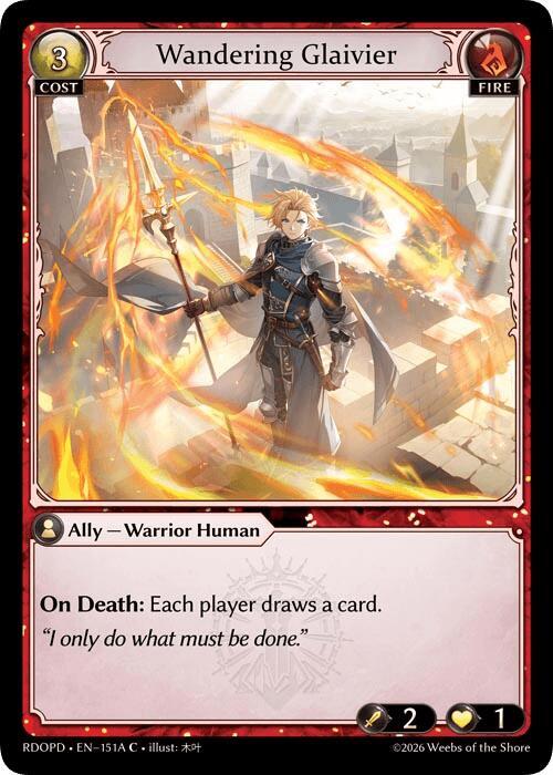 Wandering Glaivier (151A), Radiant Origins: Pantheon 151A