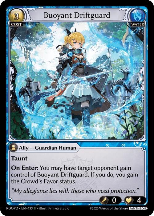 Buoyant Driftguard, Radiant Origins: Pantheon 153