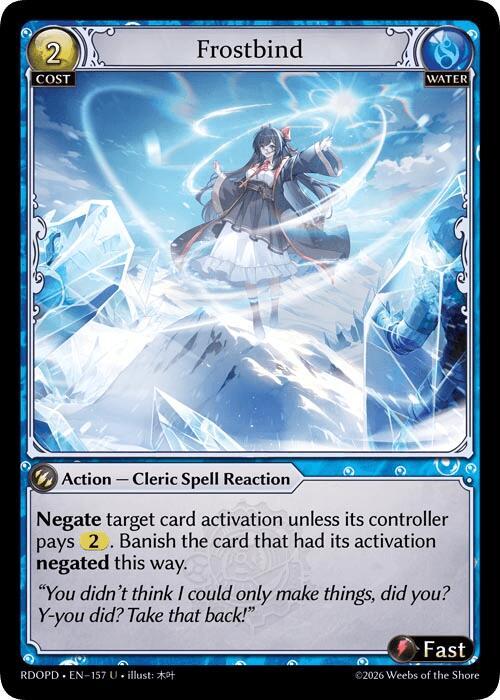 Frostbind, Radiant Origins: Pantheon 157
